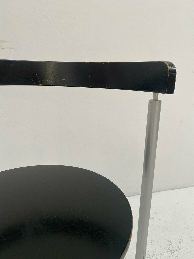 Plywood Dining Chairs By Erik Magnussen, Denmark, 1980s, Set Of 4 photo Furniture