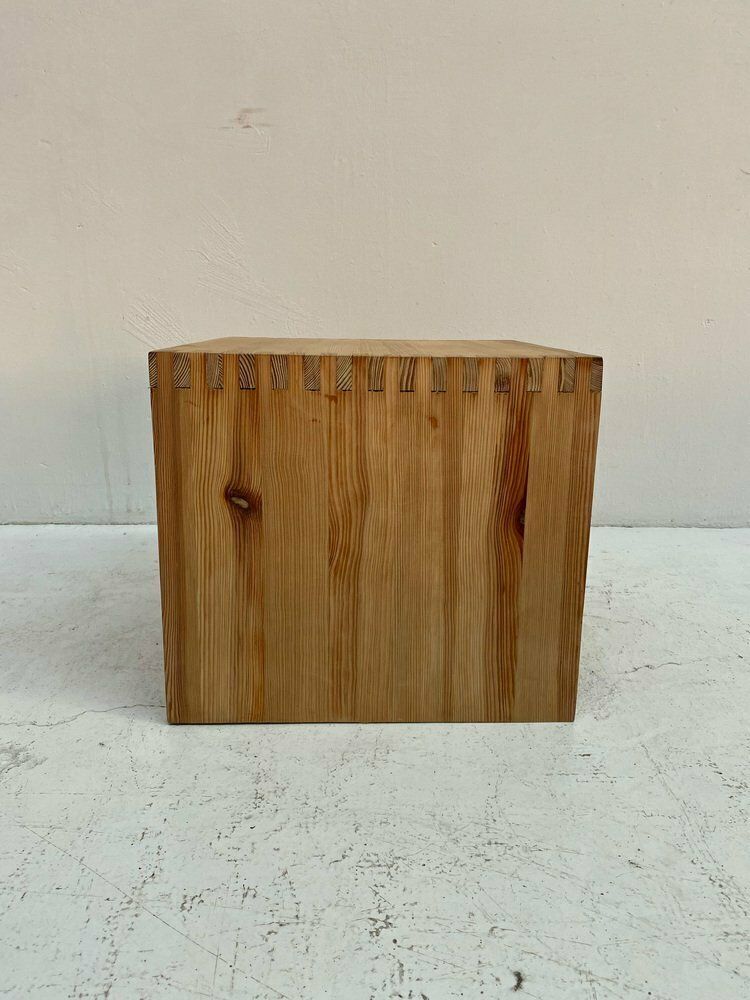 Pine Chest Of Drawers Or Bedside Table By Ate Van Apeldoorn For Houtwerk Hattem, 1970s photo buy