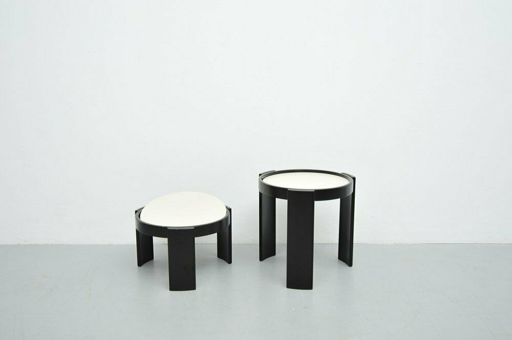 Model 780/783 Tables By Gianfranco Frattini For Cassina, Set Of 2 photo furniture