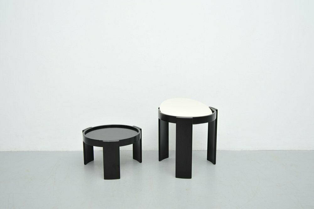 Model 780/783 Tables By Gianfranco Frattini For Cassina, Set Of 2 photo Furniture
