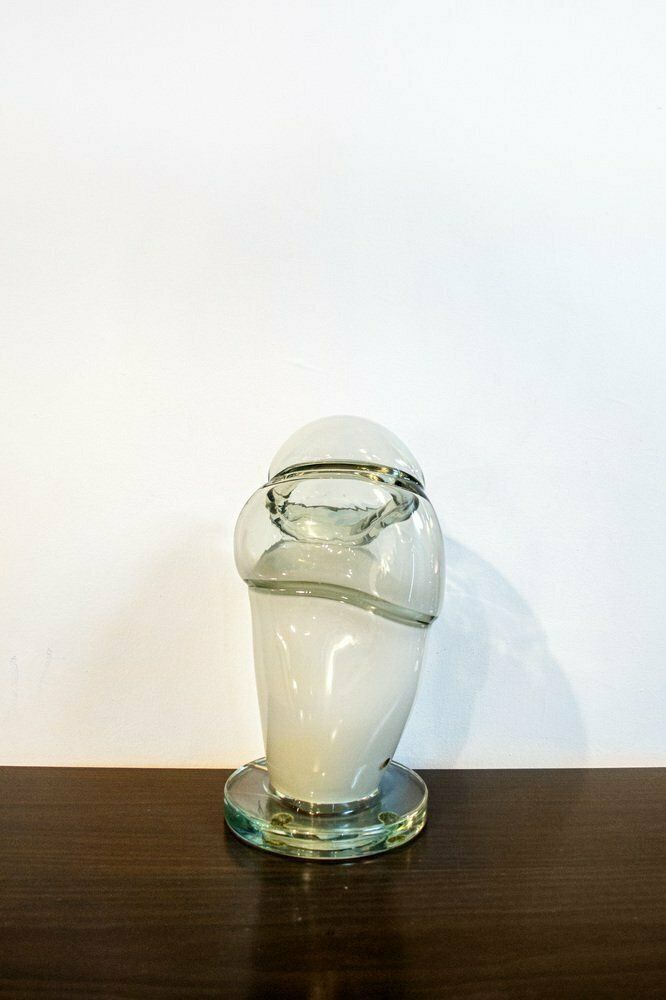 Glazen Sculpturale Tafellamp, Jaren 1960 photo furniture