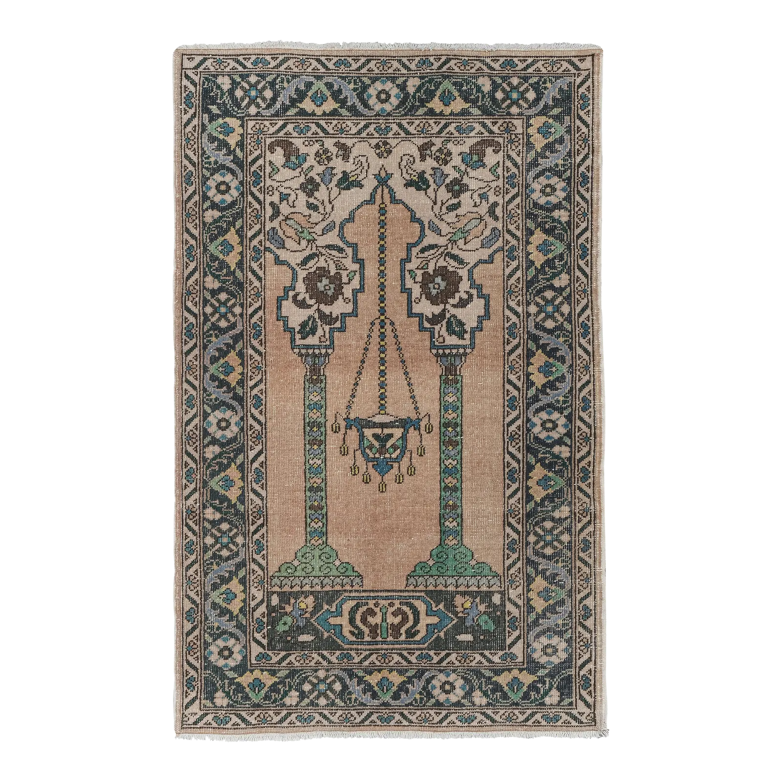 Turkish Anatolian Carpet Rug 111 X 180 Cm