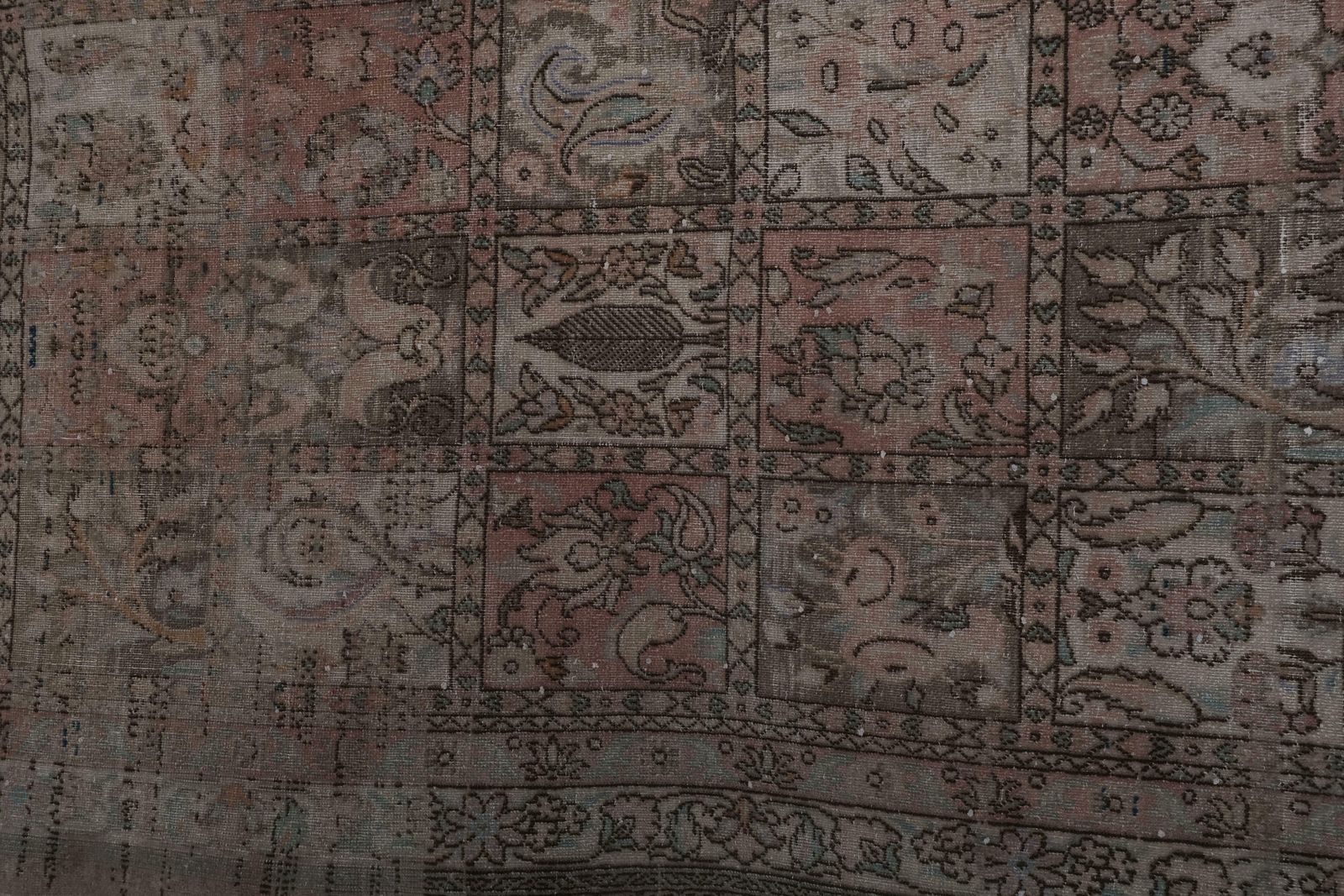 Vintage Anatolian Floral Runner Rug 82 X 380 Cm photo vinterior
