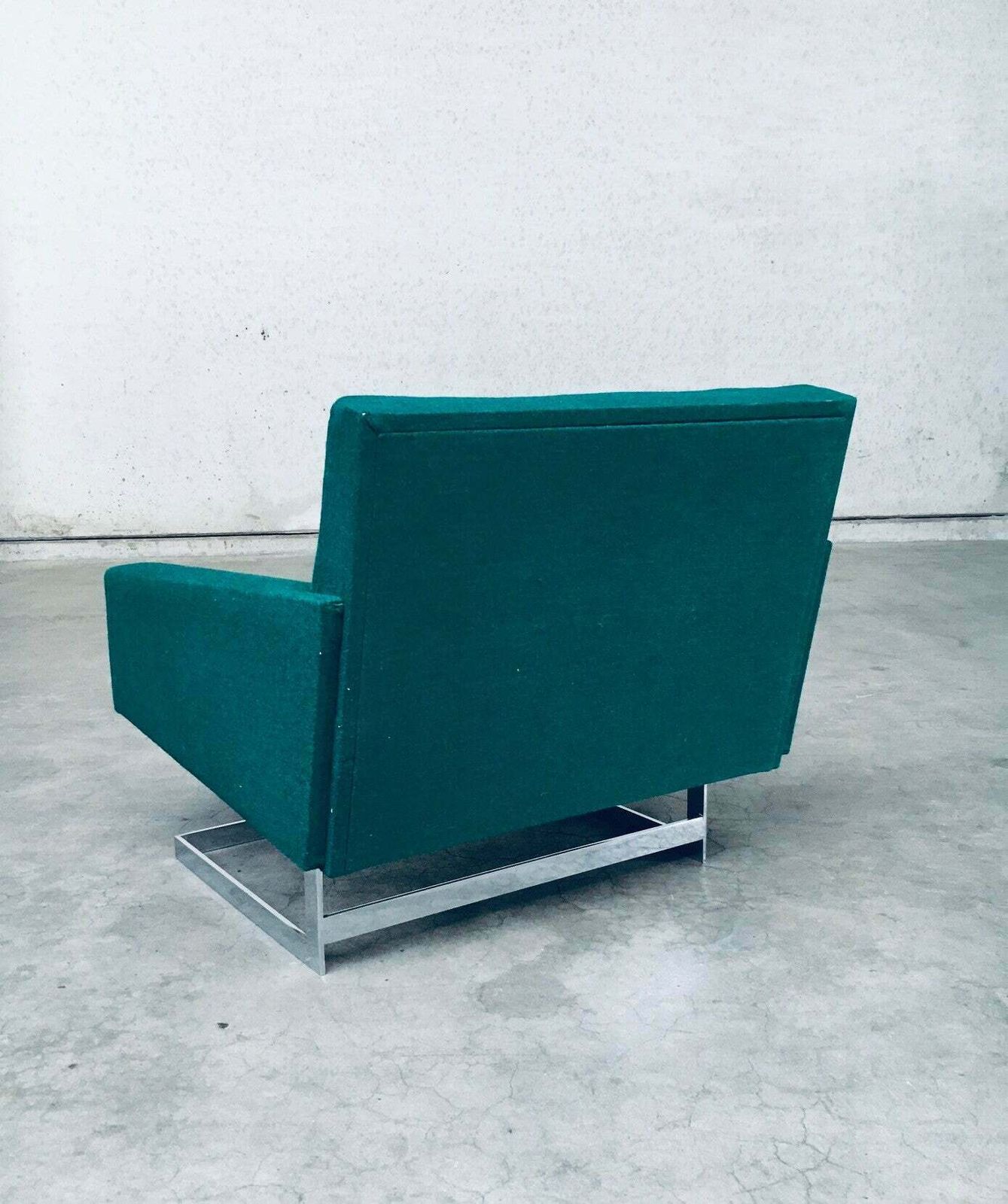 photo vinterior Mid Century Modern Belgisch Design Zweefstoel, Jaren 1960