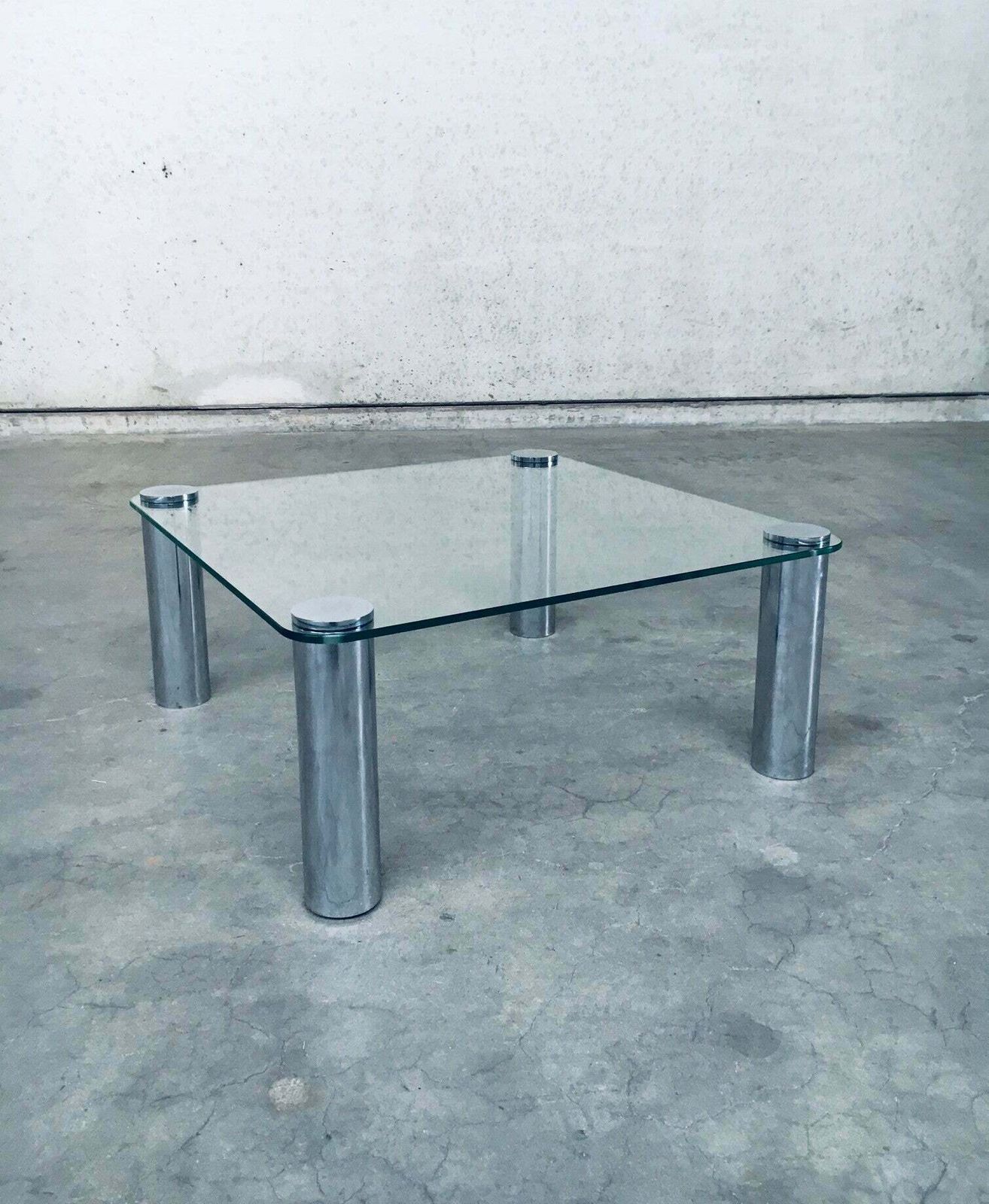 Marcuso Model Modernist Design Coffee Table, Italy 1970's photo buy