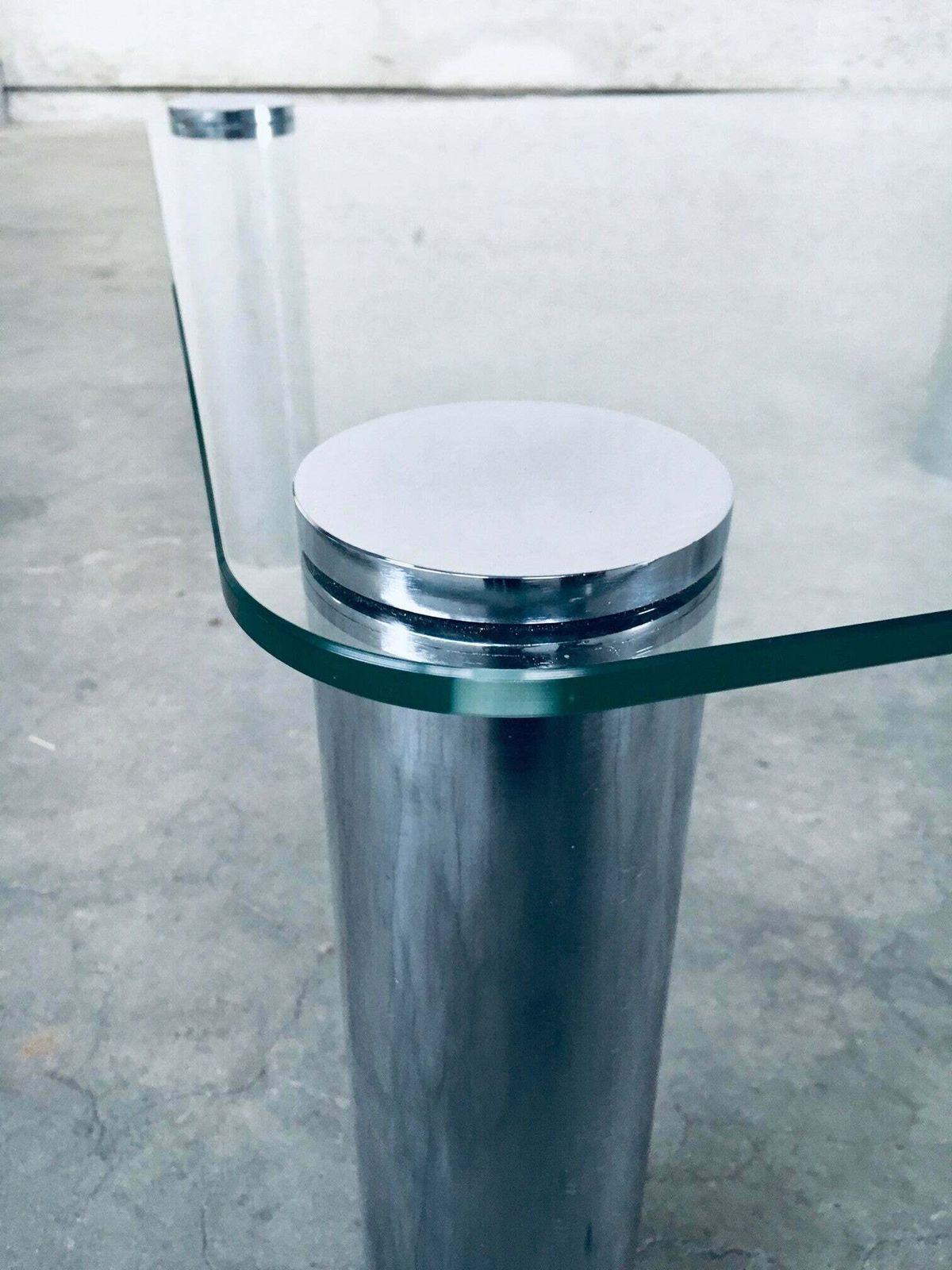 photo furniture Marcuso Model Modernist Design Coffee Table, Italy 1970's