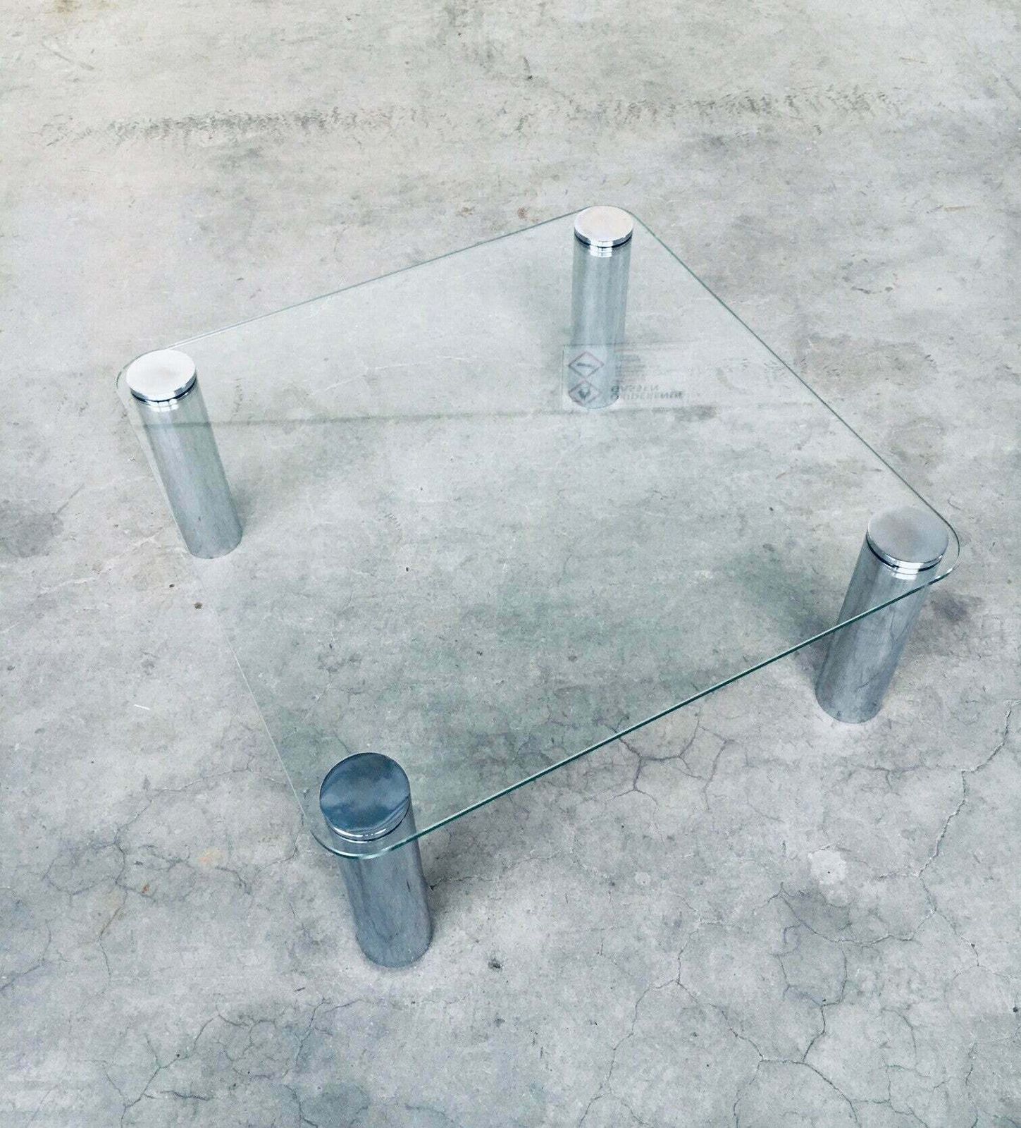 photo for sale Marcuso Model Modernist Design Coffee Table, Italy 1970's