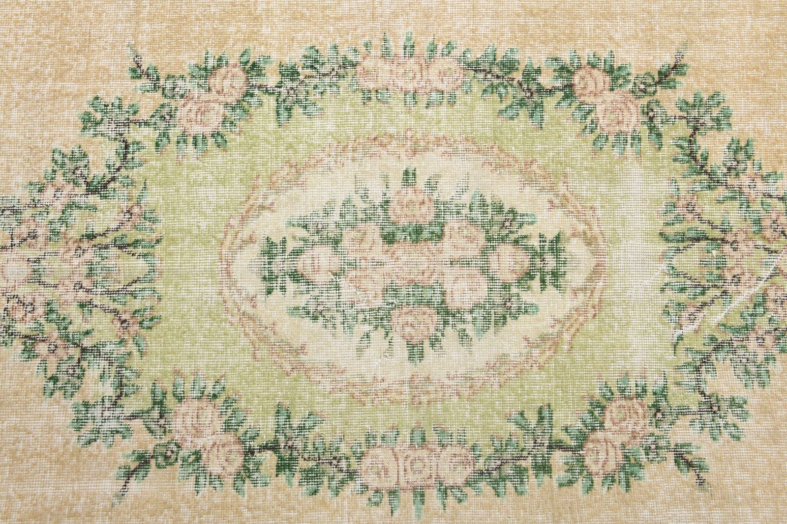 6.1x9.4 Ft Turkish Area Rug, Anatolian Area Rug, Oushak Rug 6x9, Living Room Rug, 6x9 Rug, Bedroom Large Rug, Faded Rug, Bohemian Area Rug photo buy
