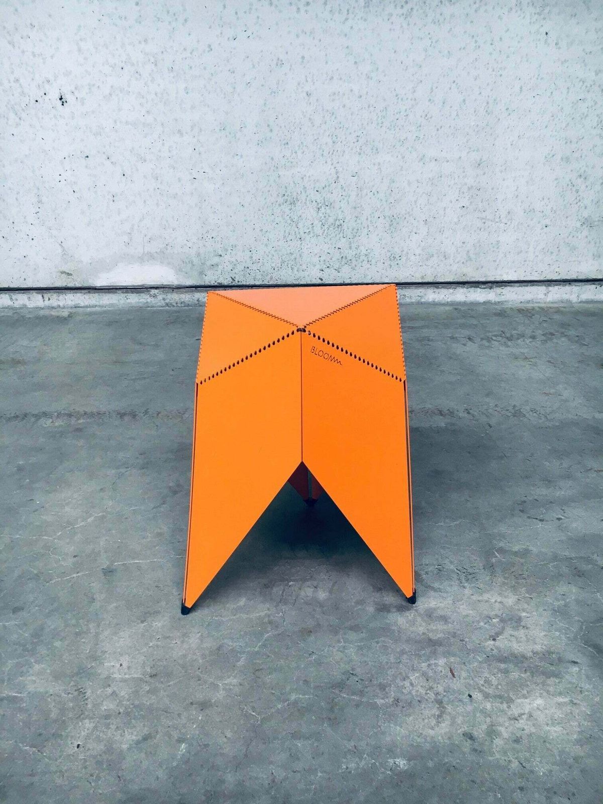 Rare Dutch School Design Project "Bloomm" Origami Side Table photo 1300.0