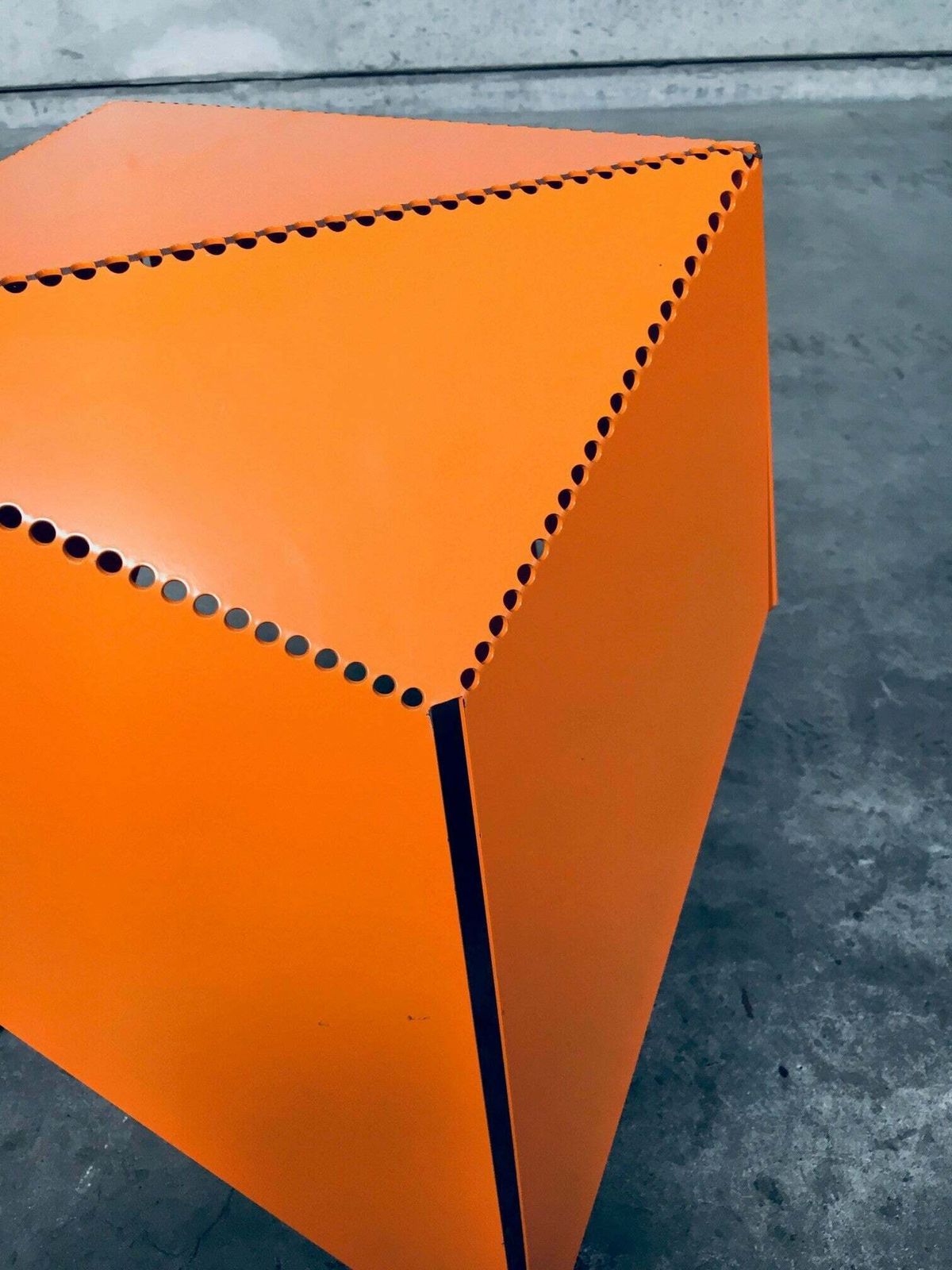Furniture Rare Dutch School Design Project "Bloomm" Origami Side Table photo