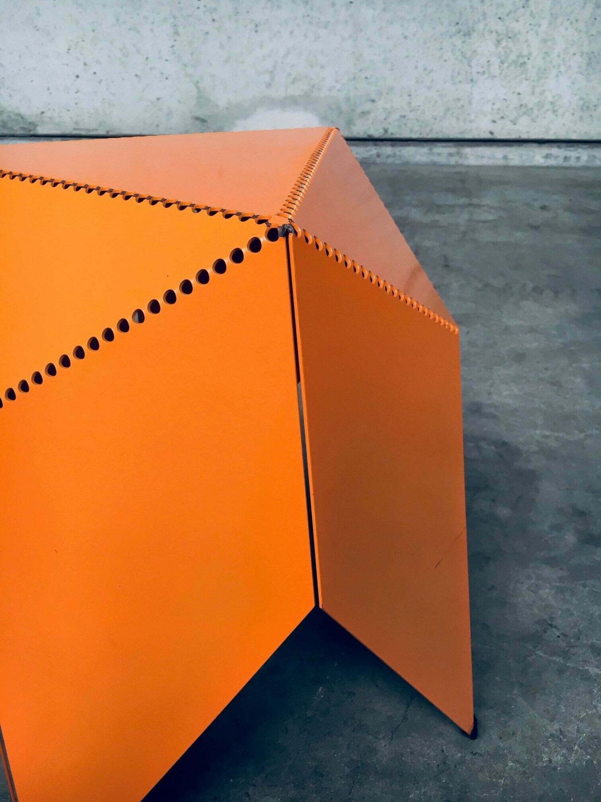 photo buy Rare Dutch School Design Project "Bloomm" Origami Side Table