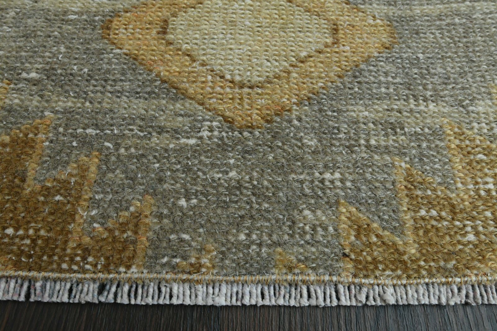 2.8x11.7 Ft Turkish Runner, Oushak Runner, Wool Rug, Hallway Rug, Vintage Runner, Kitchen Runner, 3x12 Runner Rug, Entryway Rug, Antique Rug photo vintage