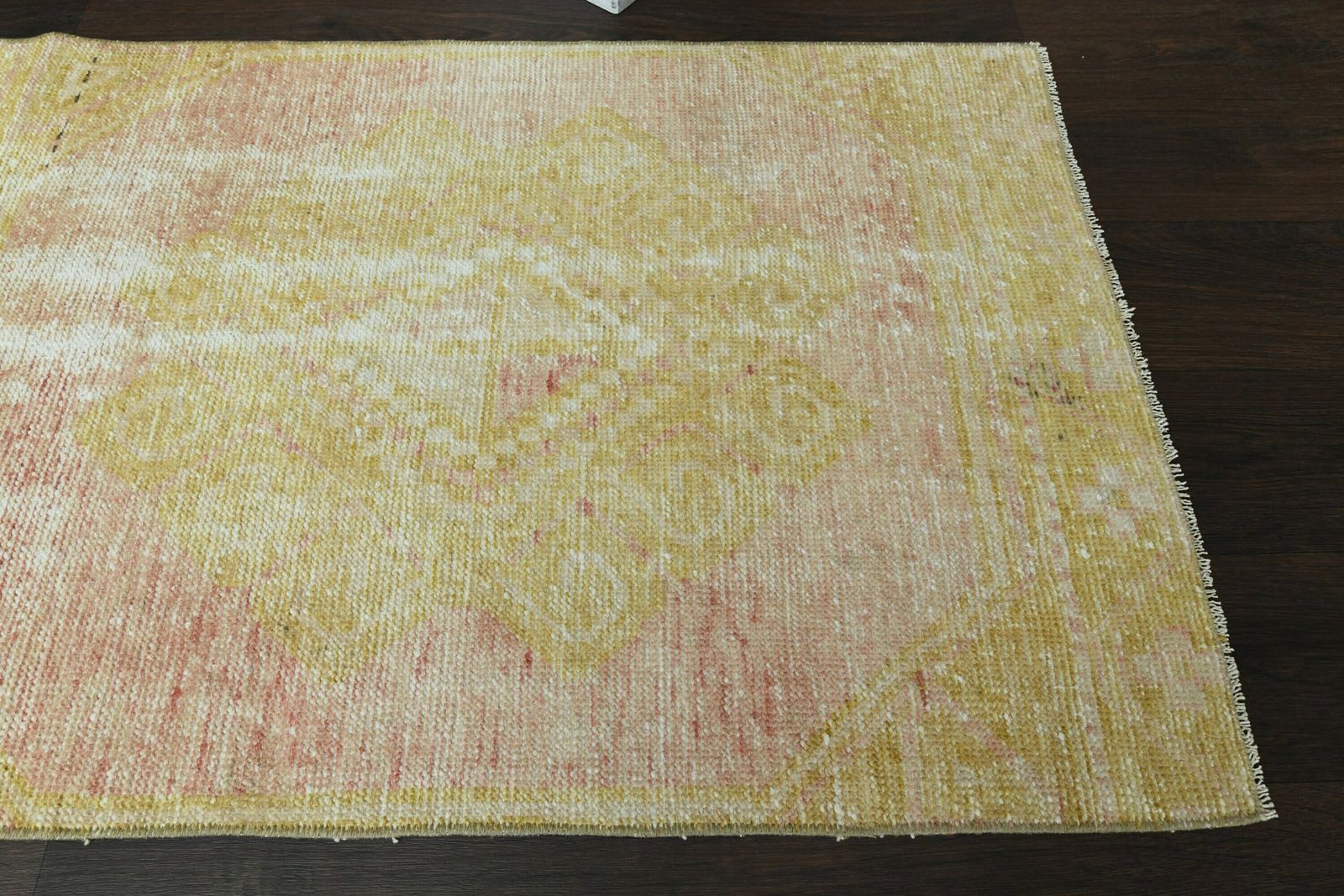 2.5x10.5 Ft Turkish Runner, Vintage Runner, Oushak Runner, Anatolian Rug, Entryway Rug, Kitchen Rug, Kitchen Rug, Wool Rug, 2x10 Runner Rug photo vinterior
