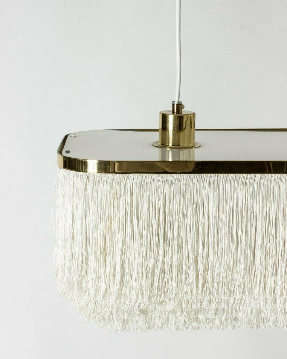Vintage Fringe Pendant Light By Hans Dagen Jakobsson, 1960s photo 7274.0