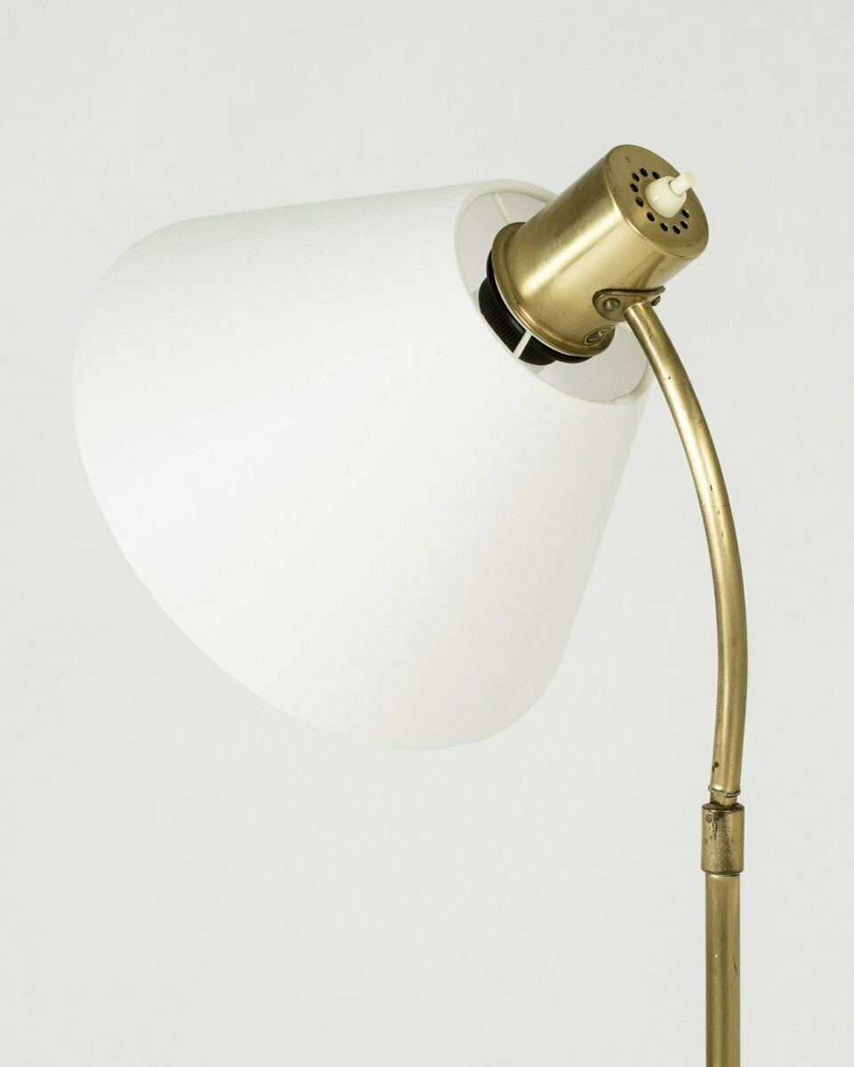Vintage Brass Floor Lamp From Philips, 1950s photo for sale
