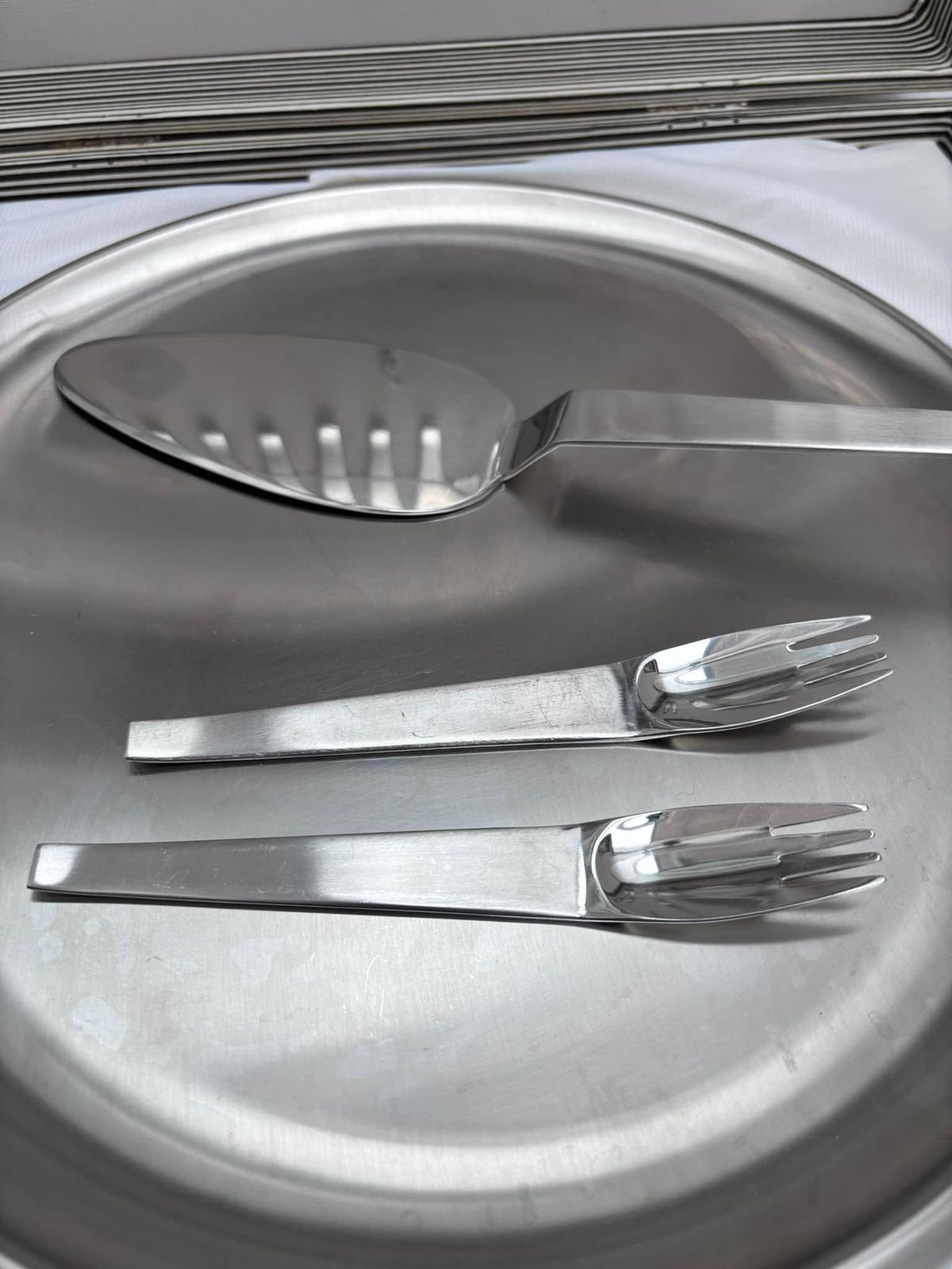 Dessert Set Modernist Flatware Fork Set Carl Auböck Design Morinox And Amboss 50s Postmodern Lunik 2060 Austrian Design Wedding Luxury Gift photo buy