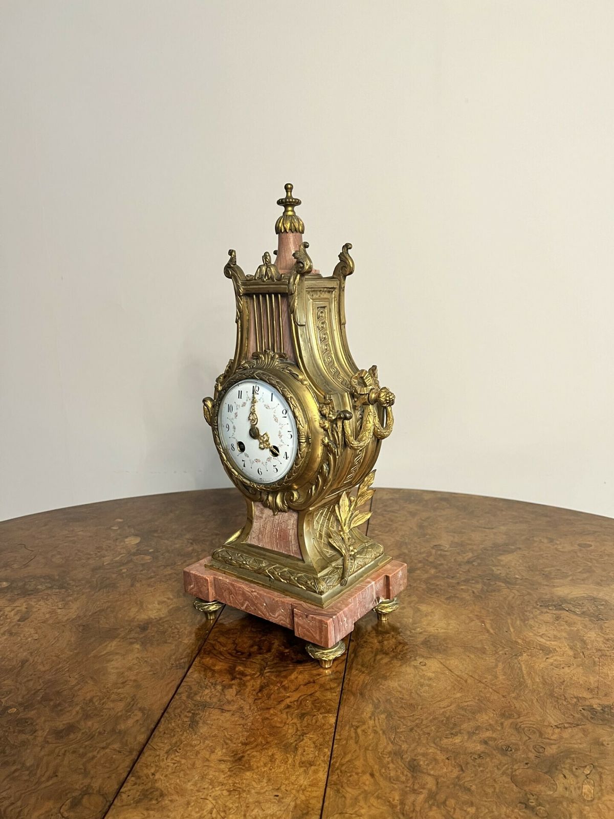Unusual Antique Quality French Mantle Clock photo buy