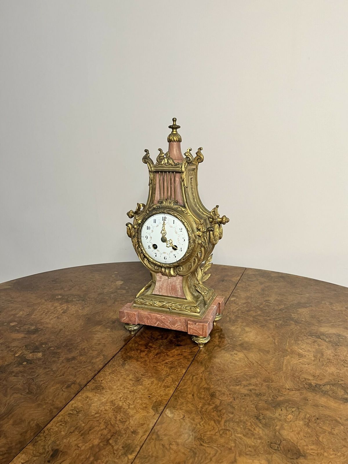 Home Decor Unusual Antique Quality French Mantle Clock photo