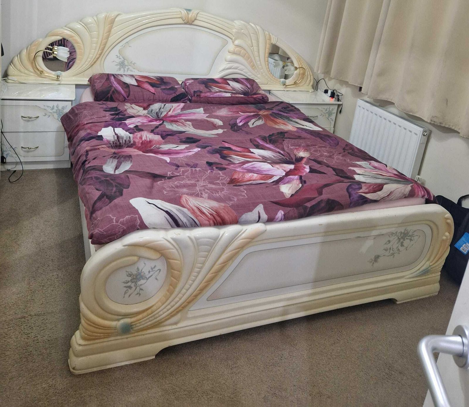 Classic Italian King Size Bed  & Furniture. Sold As Set Or Individually photo furniture