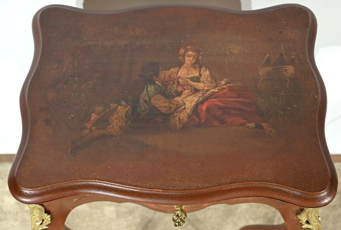 Small Table Louis XV Style – Late 19th Century photo 805.7258064350001