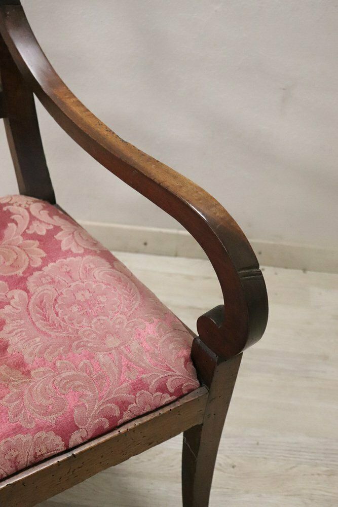 Armchair In Walnut, Late 18th Century photo for sale