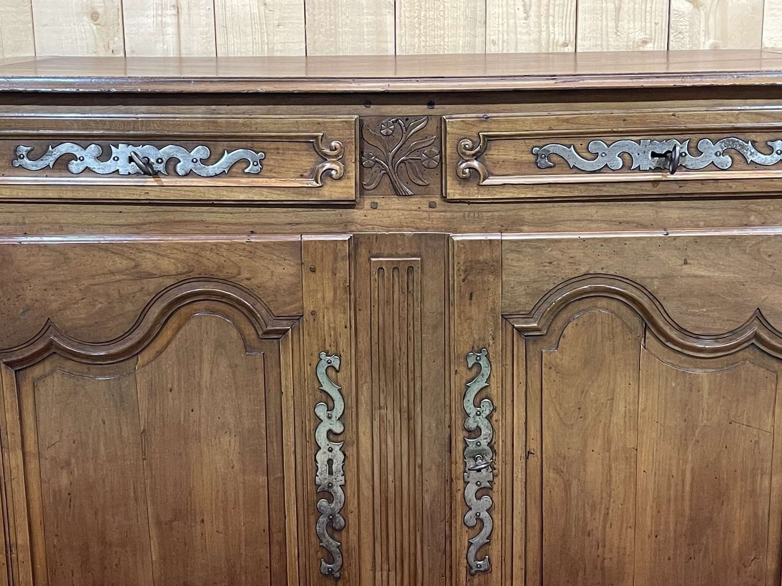 Louis XV Buffet In Cherry And Oak, Early 19th Century photo Furniture