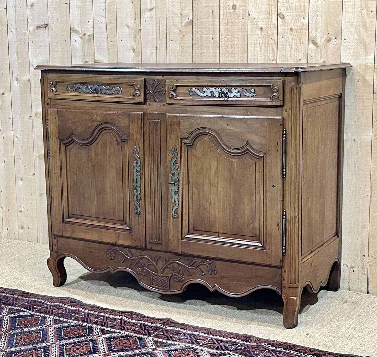 Louis XV Buffet In Cherry And Oak, Early 19th Century photo vintage
