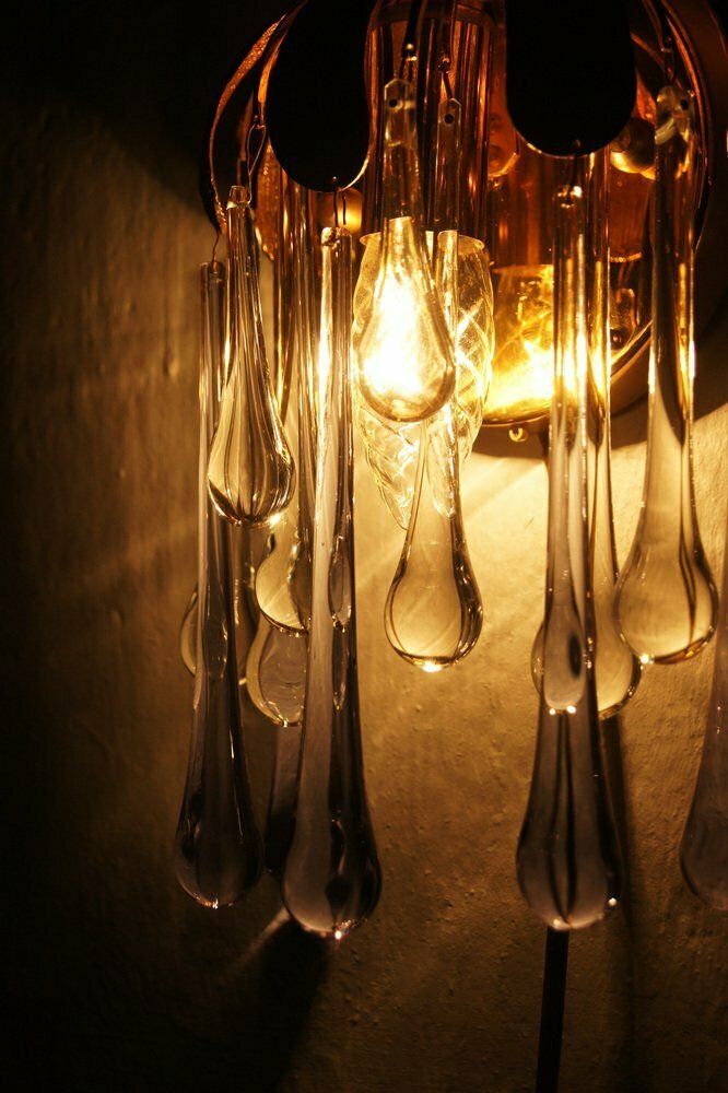 Lighting Crystal Wall Lights By Palme & Walter Palwa, 1960s, Set Of 2 photo