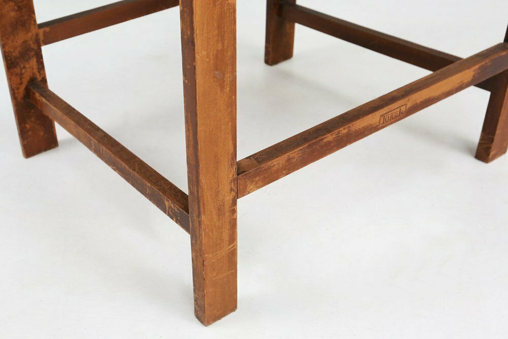Art Deco Wooden Armchair, 1930s photo vintage