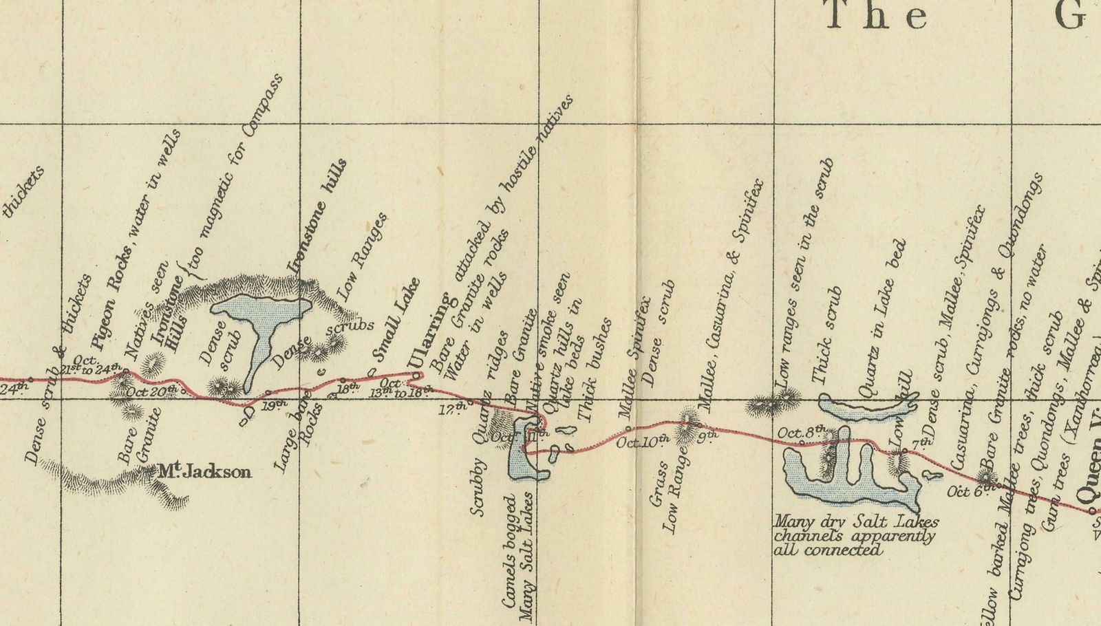 The 4000km Exploration Of Ernest Giles From Beltena To Perth, Australia In 1875 photo furniture