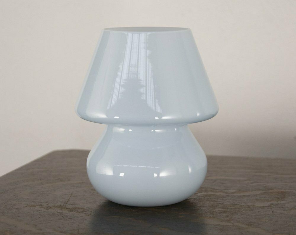 Italian Murano Glass Mushroom Lamps, 1990s, Set Of 2 photo buy
