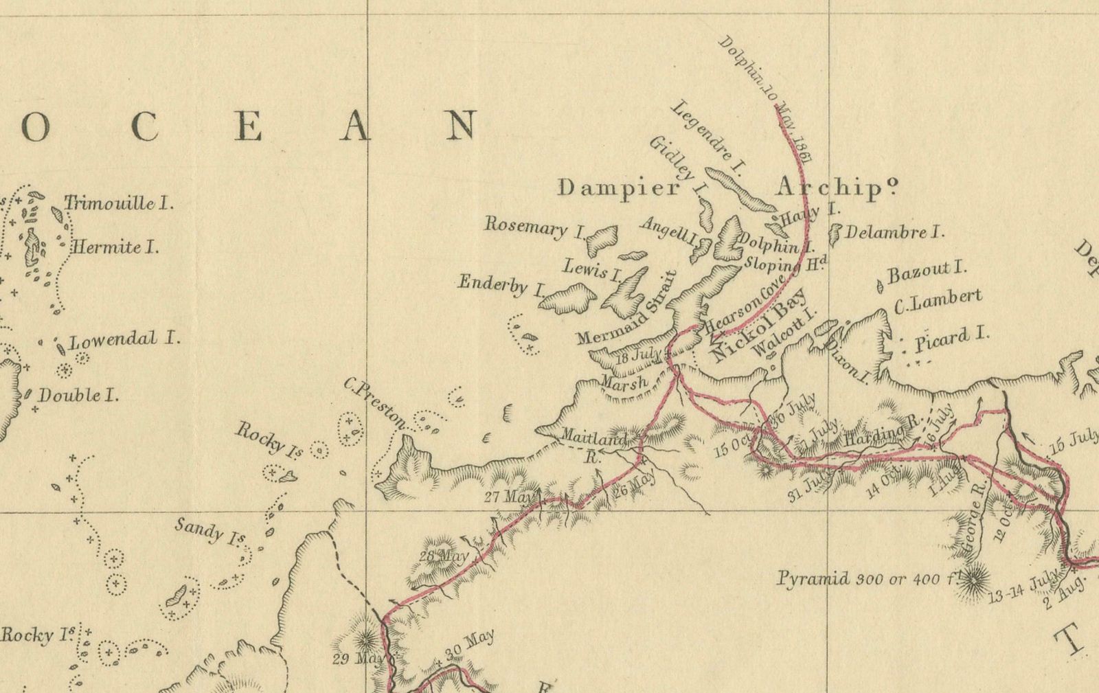 Gregory's 1861 Expedition Into The North West Of Australia, 1862 photo Art