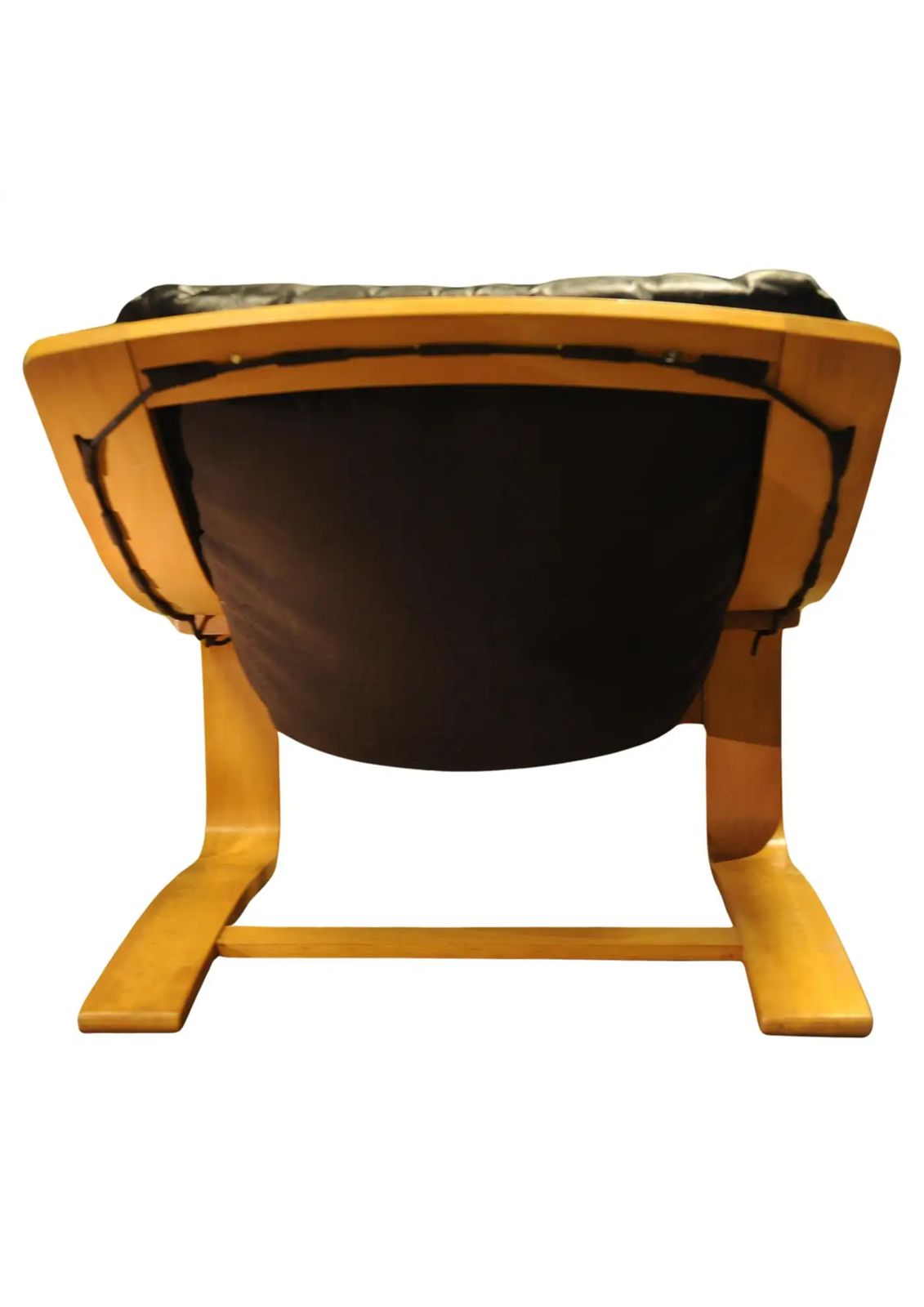 Kroken Buffalo Leather Lounge Bentwood Chair By åke Fribytter For Nelo Sweden 1970s Ol photo Furniture