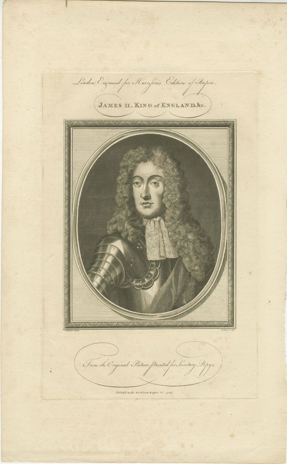 The Last Roman Catholic Monarch To Rule Over England, Scotland And Ireland, 1789 photo furniture