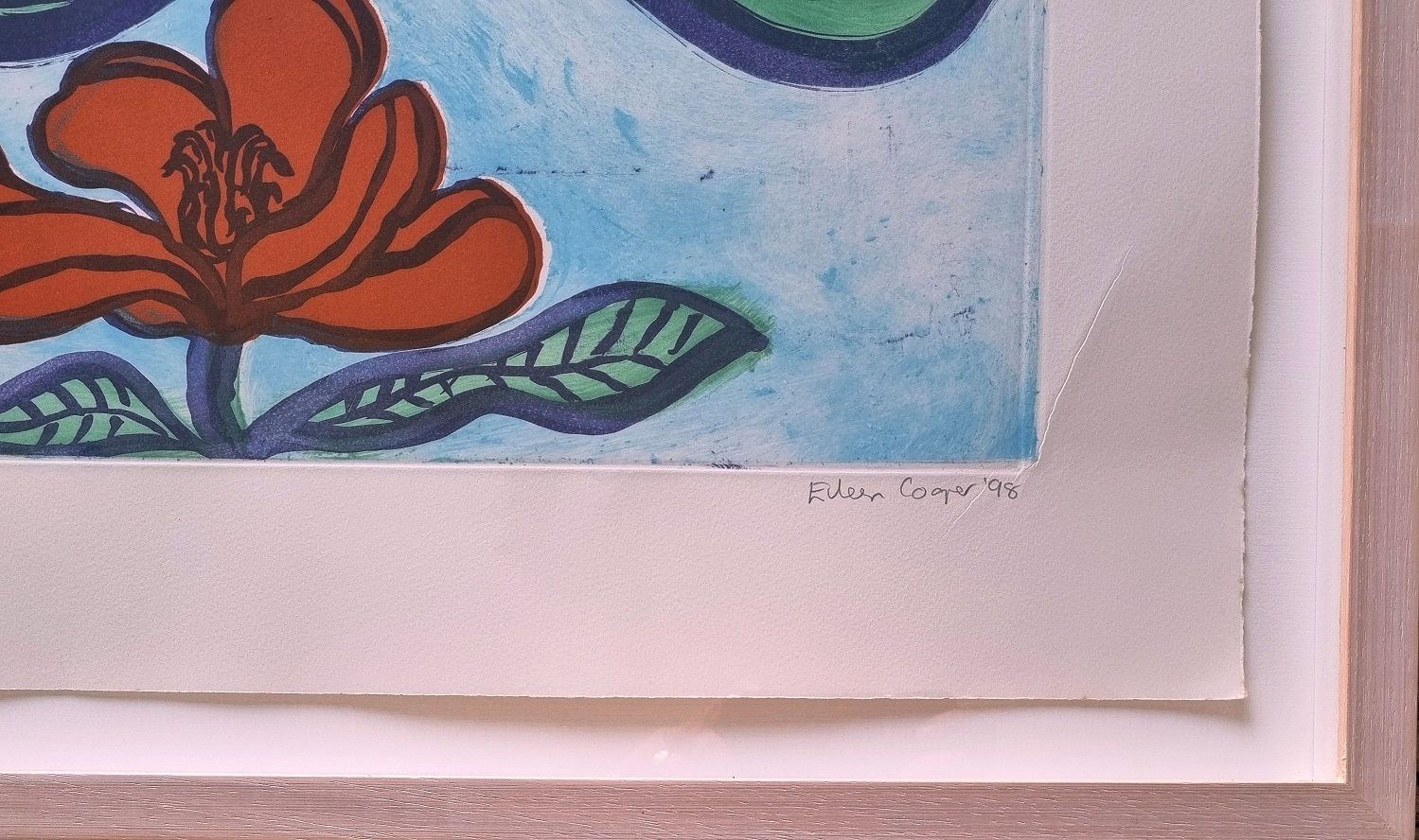 Eileen Cooper, Ra   Secrets (An Original Framed Etching, 1990s) 20th Century British Contemporary Art photo for sale