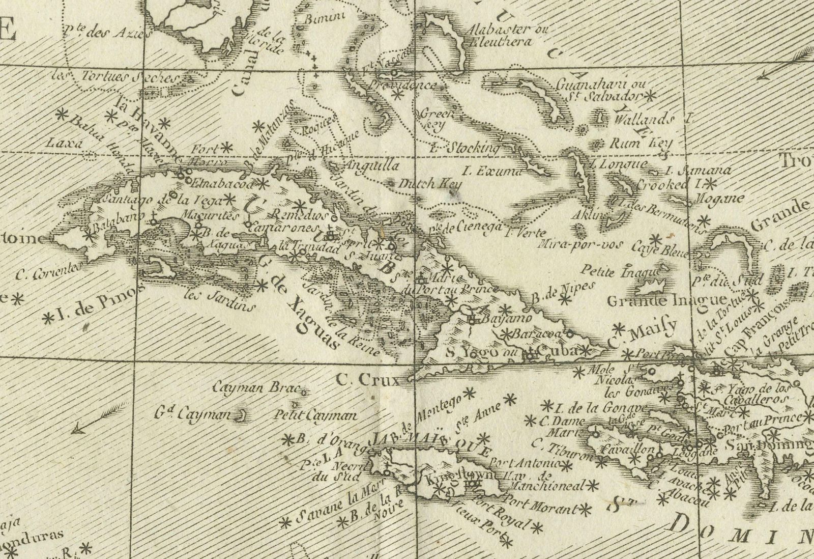 Authentic Antique Map Of The Caribbean, Gulf Coast And Central America, 1787 photo vintage