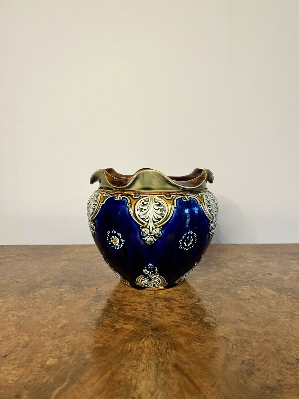 Wonderful Antique Quality Doulton Lambeth Jardiniere photo buy