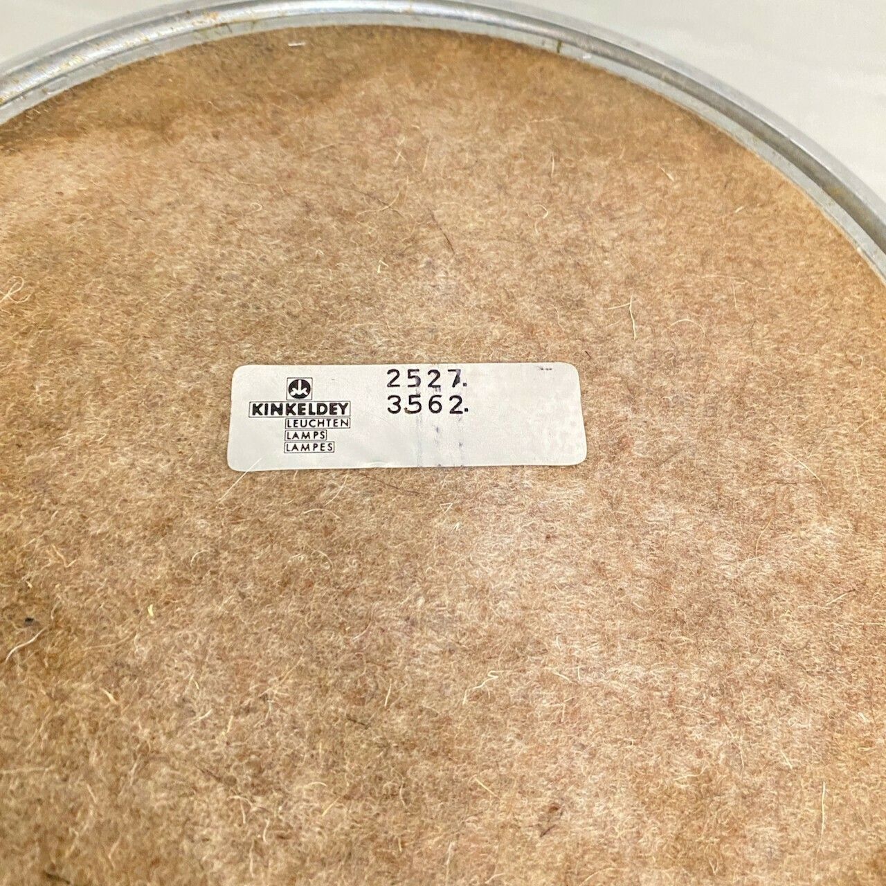 photo for sale Kinkeldey Leuchten Chromen Tafellamp — Duitsland, Jaren 1970