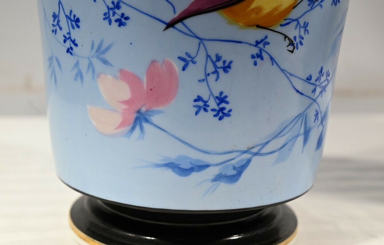 Home Decor Pair Of Porcelain Vases – Mid 19th Century photo