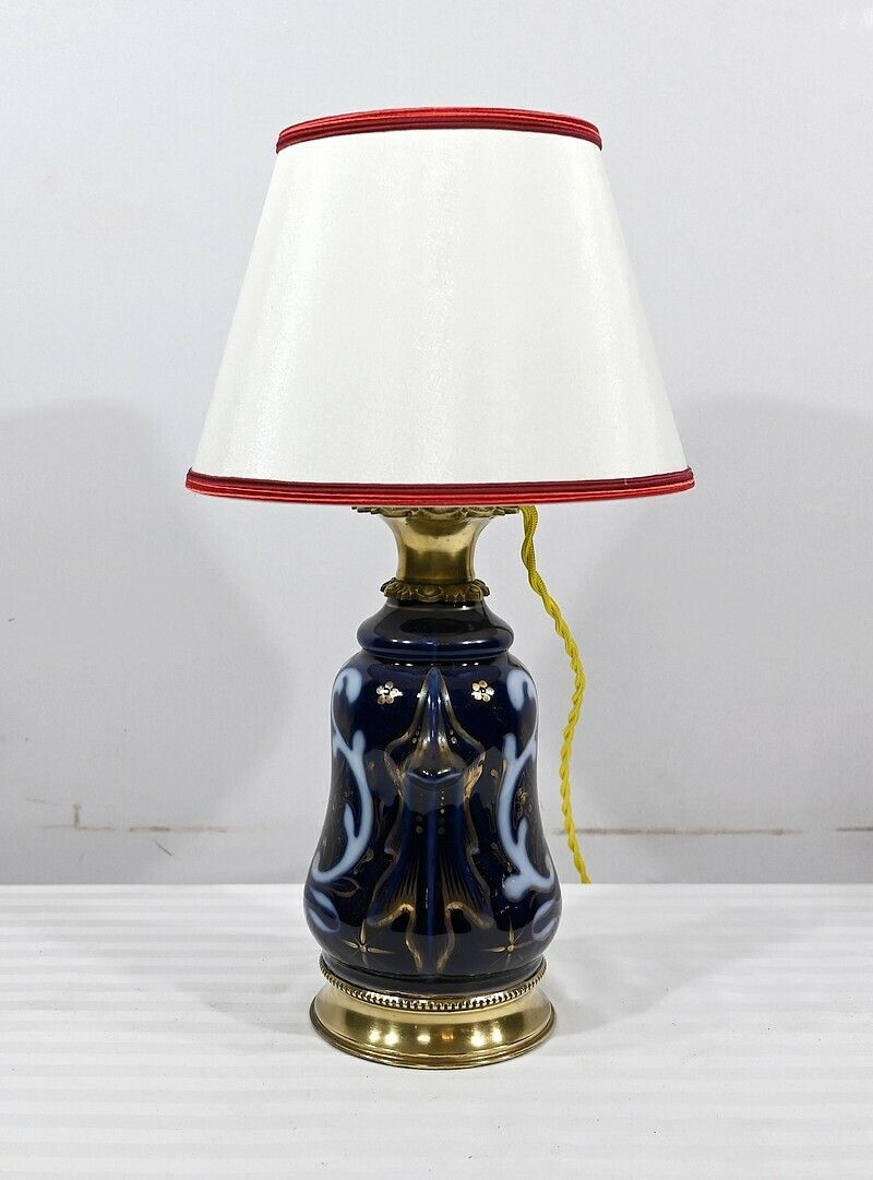 Sèvres Porcelain Lamp – Late 19th Century photo furniture