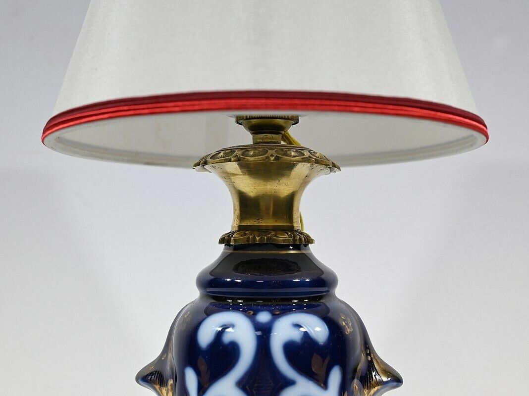 Sèvres Porcelain Lamp – Late 19th Century photo vinterior