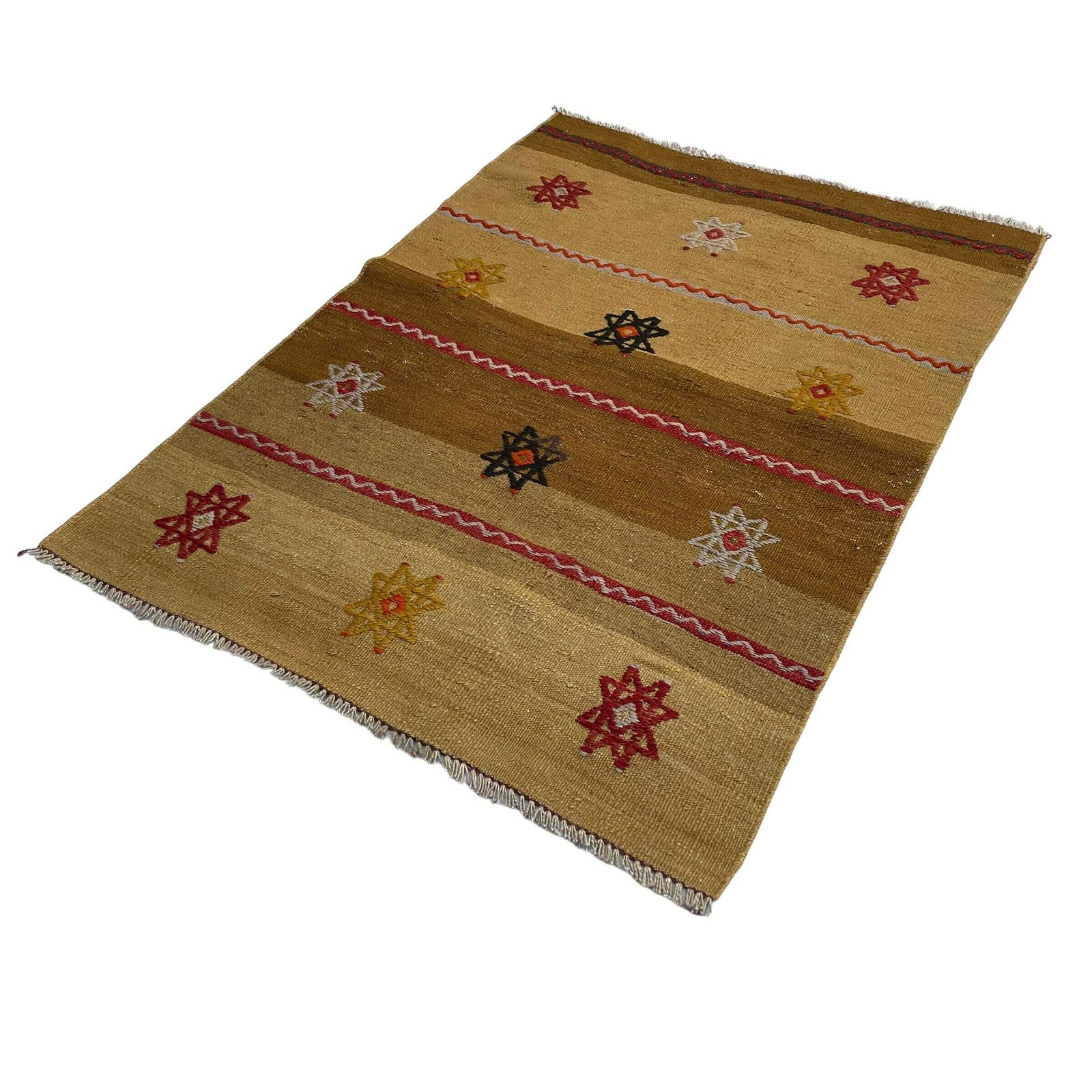 photo furniture Traditional Turkish Mini Kilim Rug ,Vintage Anatolian Turkish Kelim 114 X 82 Cm