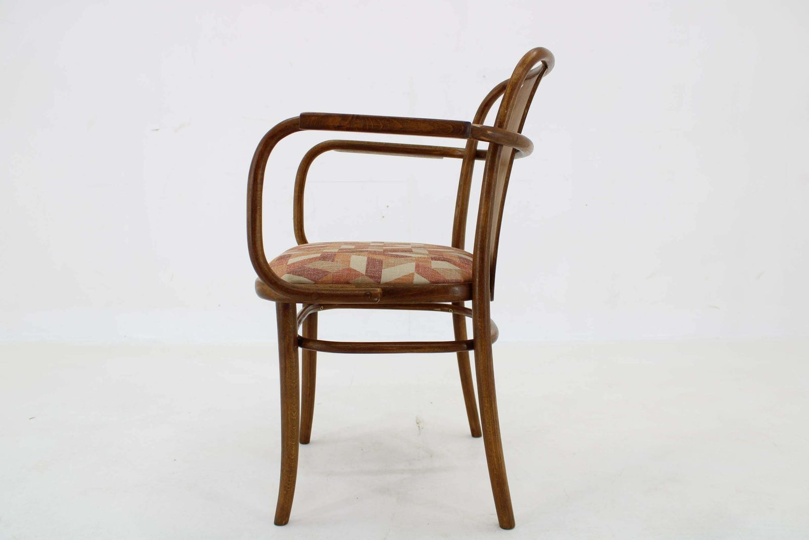 1960s Desk Or Side Bentwood Chair By Ton, Czechoslovakia photo vintage