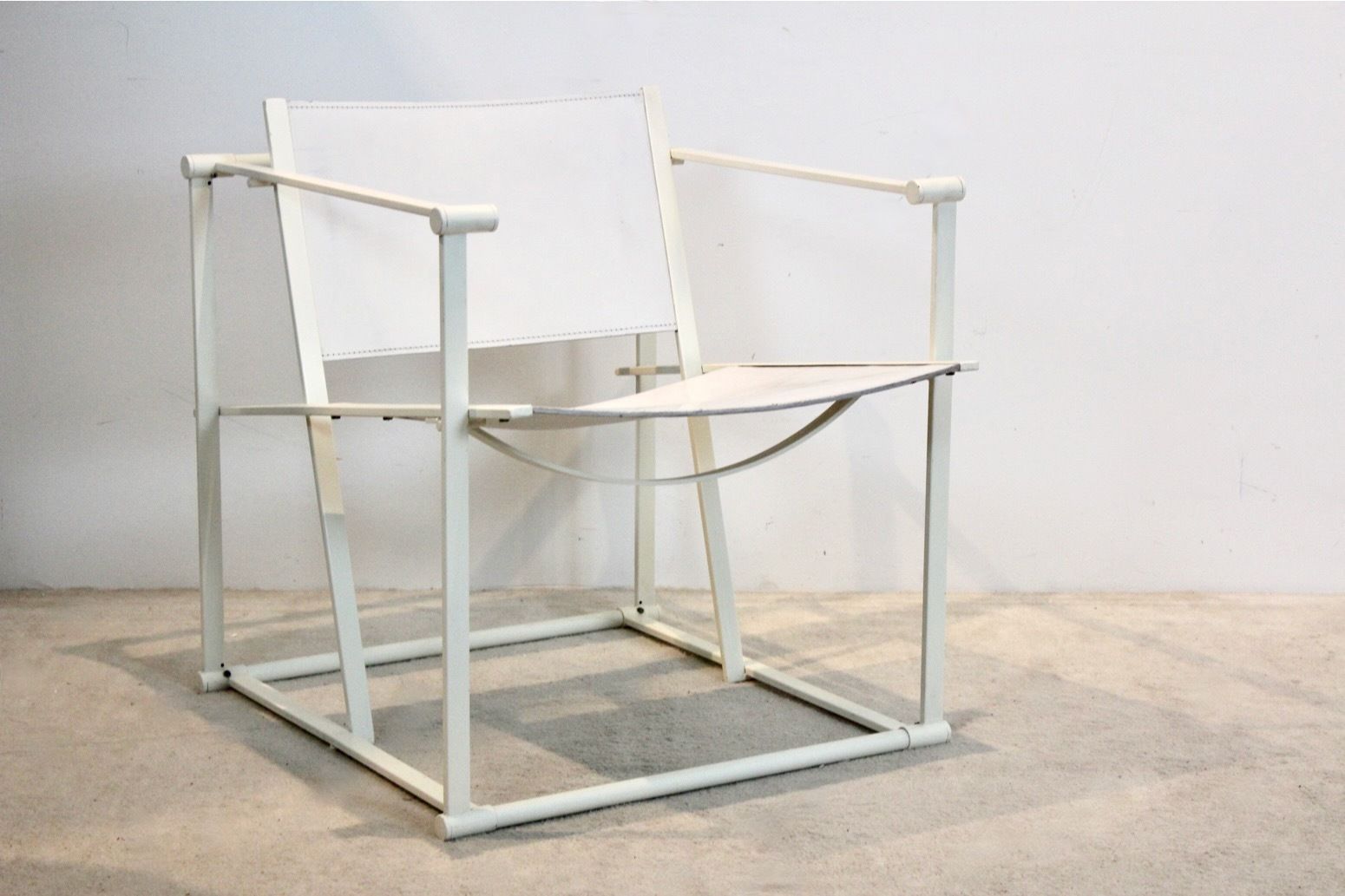 Fm62 Cubic Leather Lounge Chair By Radboud Van Beekum For Pastoe