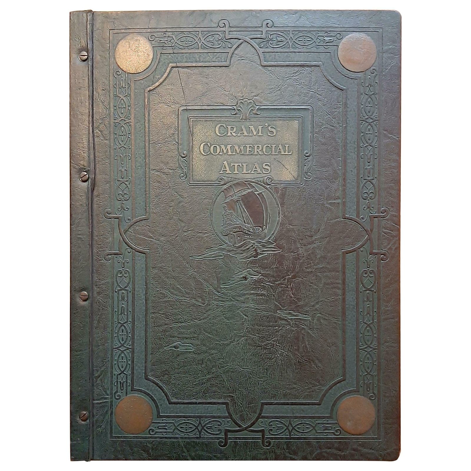 Cram's Commercial Atlas By The George F. Cram Company 'Circa 1930'