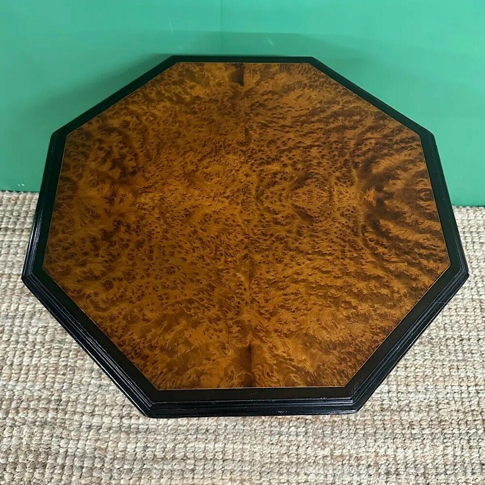 Small Victorian Amboyna Antique Occasional Table photo Furniture
