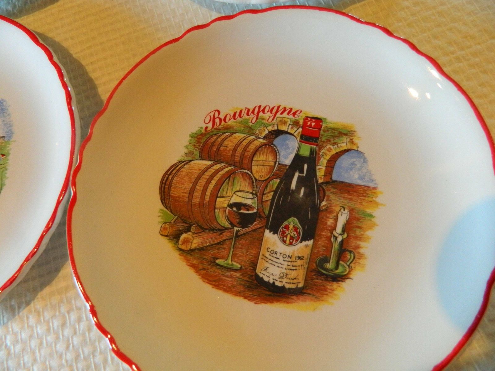 Set Of Plates, Cheese Gift, Cheese Lover, Cheese Lovers Gift, French Plates, French Cheese, Kitchen Plates photo Home Decor