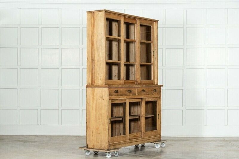photo buy Large English Pine Glazed Dresser