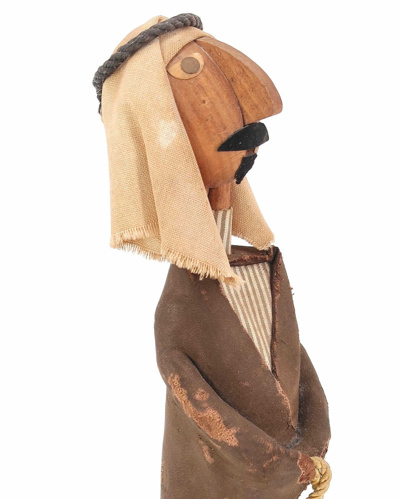 Frank Meisler Wooden Figurine, Israeli Man, Made In Israel, 1960s / Sculpture, Judaica, Jewish Art photo furniture