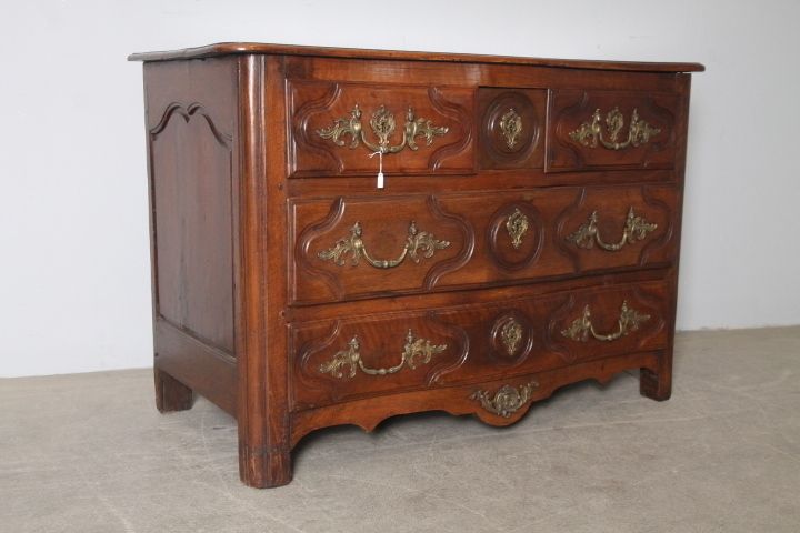 Antique Chest Of Drawers   Provençal Chest Of Drawers From The 18th Century Louis XVI Bronze Handles photo vinterior